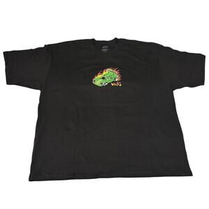 Vans "Fast As" Mens Size XXL Loose Fit Graphic T-Shirt Black